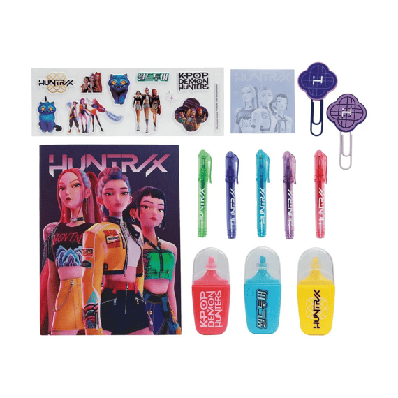 Kpop Demon Hunters Stationery Set Huntr/x