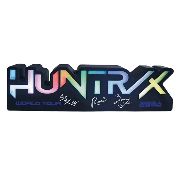 Kpop Demon Hunters Logo Licht Met Batterij Of Usb-c En Remote Control Huntr/x