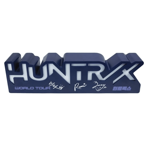 Kpop Demon Hunters Logo Licht Met Batterij Of Usb-c En Remote Control Huntr/x