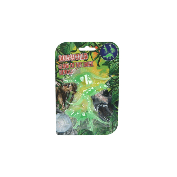 Dinoworld Glow In The Dark Dinosaurus 3 Stuks Assortiment