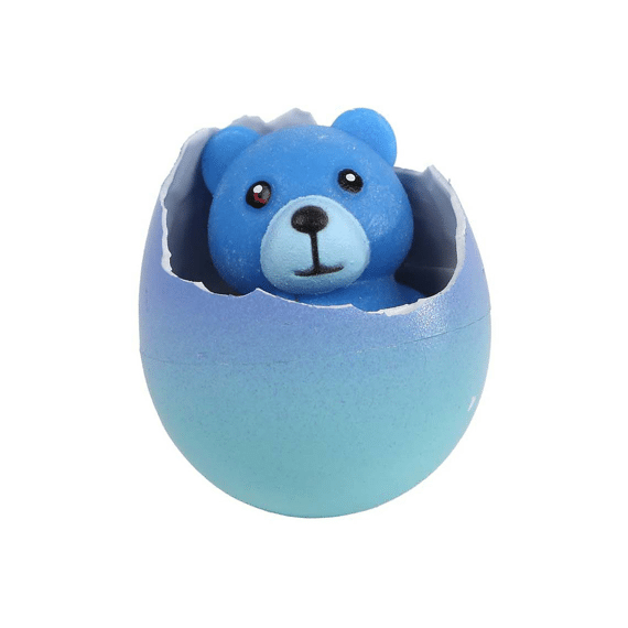 Groeiende Teddybeer In Ei 6cm Assortiment