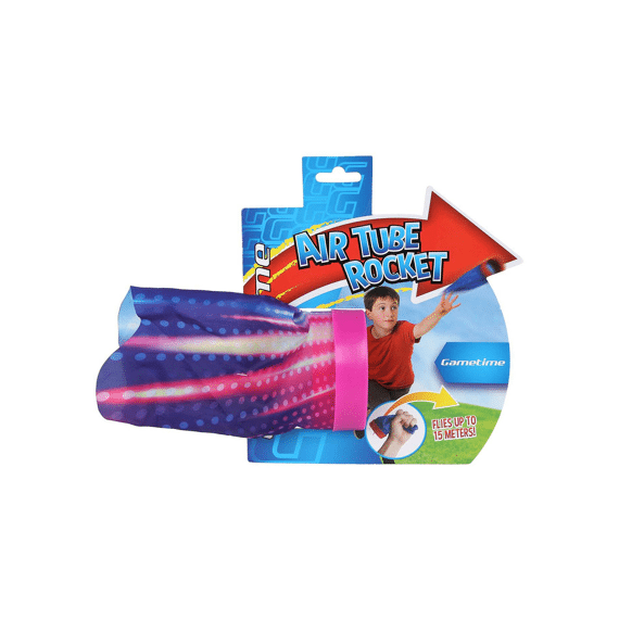 Gametime Air Tube Rocket 20cm Assortiment