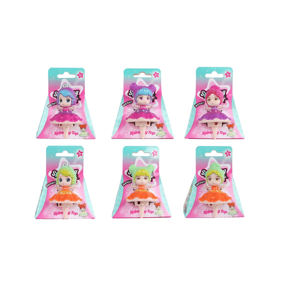 Tol Dansende Prinsessen 8cm Assortiment