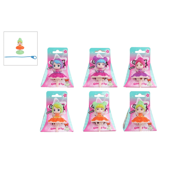 Tol Dansende Prinsessen 8cm Assortiment