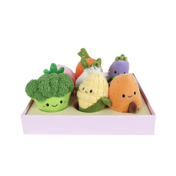 Fluffy Menu Pluche Groente En Fruit Assortiment