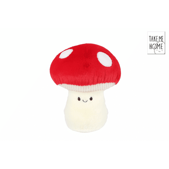 Take Me Home Pluche Paddenstoel 18cm