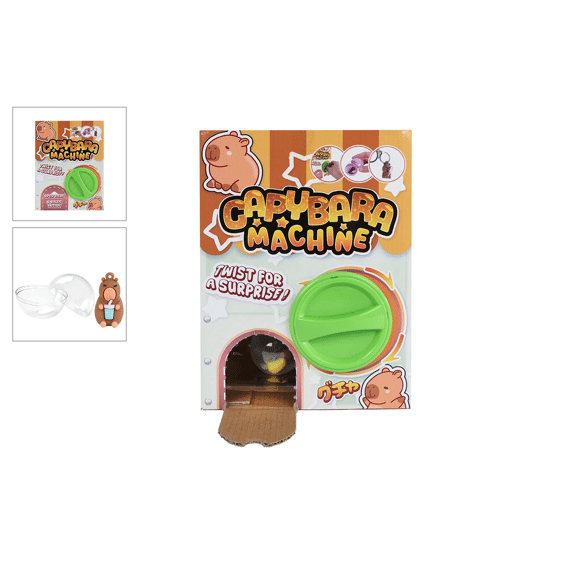 Mini Automaat Capybara Met 6 Verrsassingen