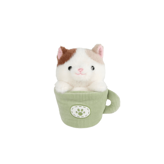 Take Me Home Pluche Poes In Mok 18cm Assortiment