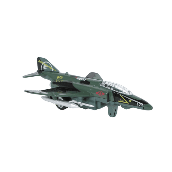 Mission Control Straaljager Pull Back  Met Licht En Geluid Assortiment
