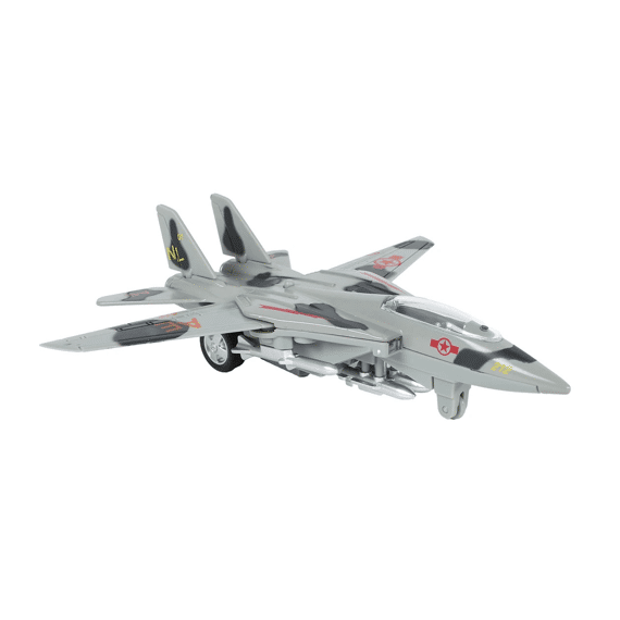 Mission Control Straaljager Pull Back  Met Licht En Geluid Assortiment