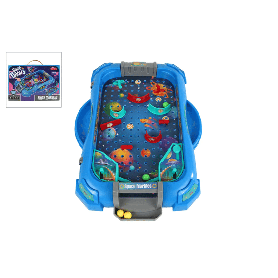 Pinball Flipperkast Space Marbles 2in1