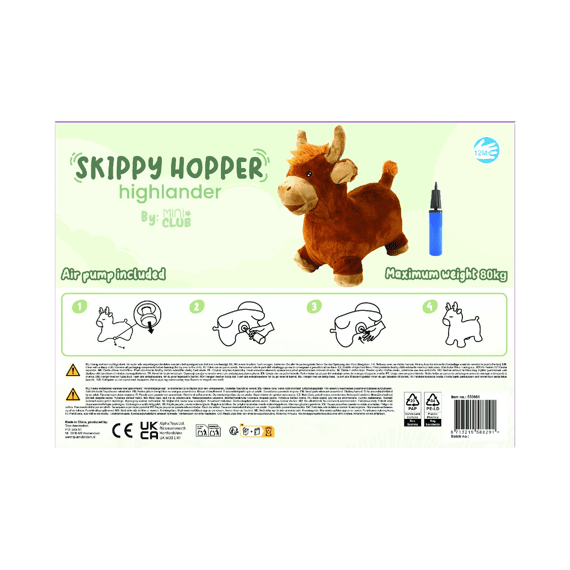Mini Club Skippy Springdier Highlander Koe 60cm