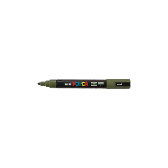 Posca Marker Met Conische Punt Medium Kaki Groen