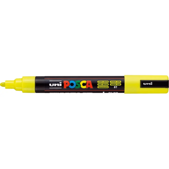 Posca Marker Met Conische Punt Medium Druivengroen