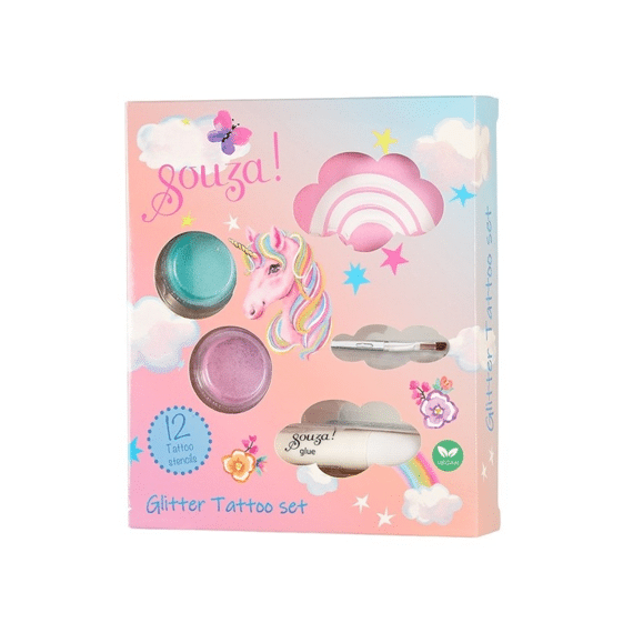 Souza Beauty Set Unicorn Glitter Tattoos