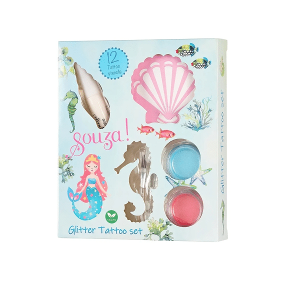 Souza Beauty Set Mermaid Glitter Tattoos