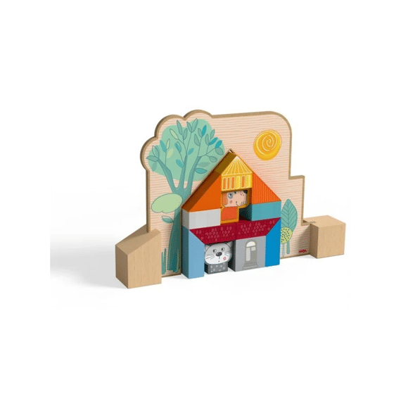 Haba Stapel- En Legspel Bouwplezier