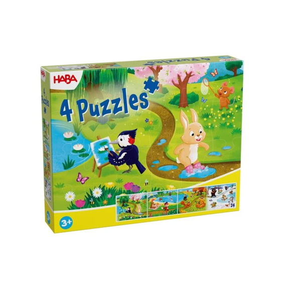 Haba Puzzel 4x24 Stuks Seizoenen