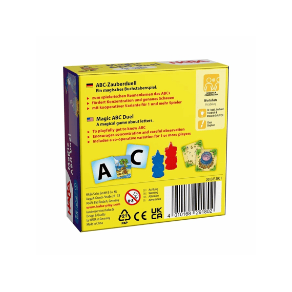 Haba Spel Super Mini Magisch Abc Duel