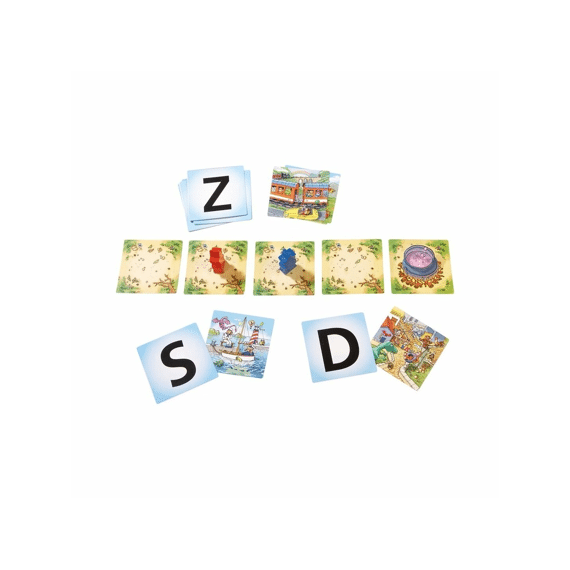 Haba Spel Super Mini Magisch Abc Duel