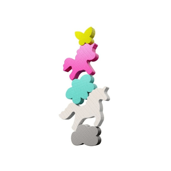 Haba Spel Stacking Challenge Unicorns