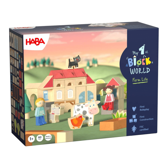 Haba My First Block World Grote Boerderij