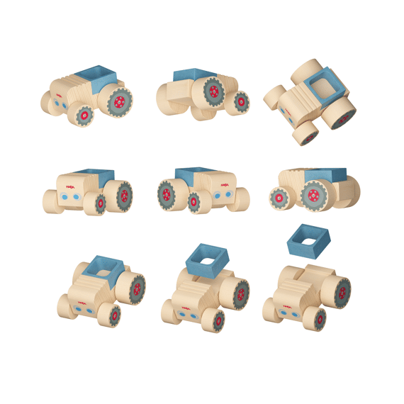 Haba My First Block World Tractor Toni