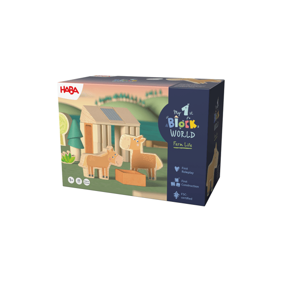 Haba My First Block World Paardenstal