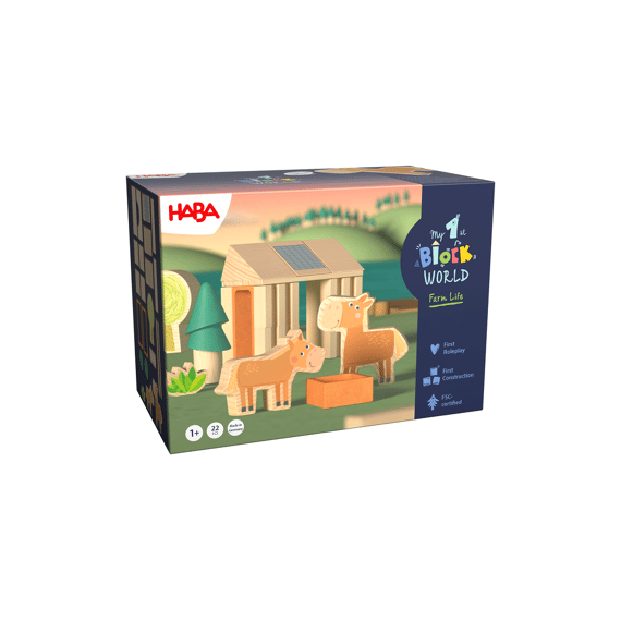 Haba My First Block World Paardenstal