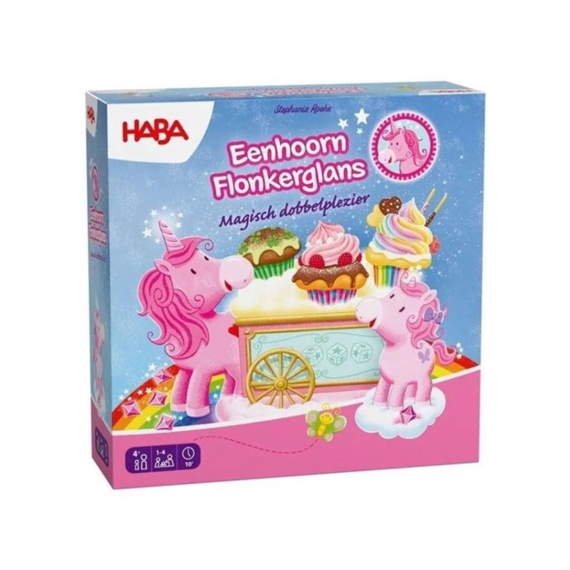 Haba Spel Eenhoorn Flonkerglans Magisch Dobbelplezier