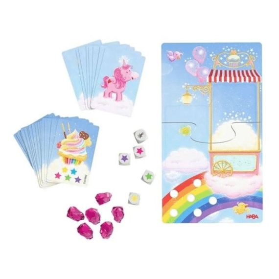 Haba Spel Eenhoorn Flonkerglans Magisch Dobbelplezier