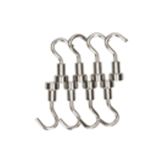 Mack Magneethaak 10mm - Zilver 8st