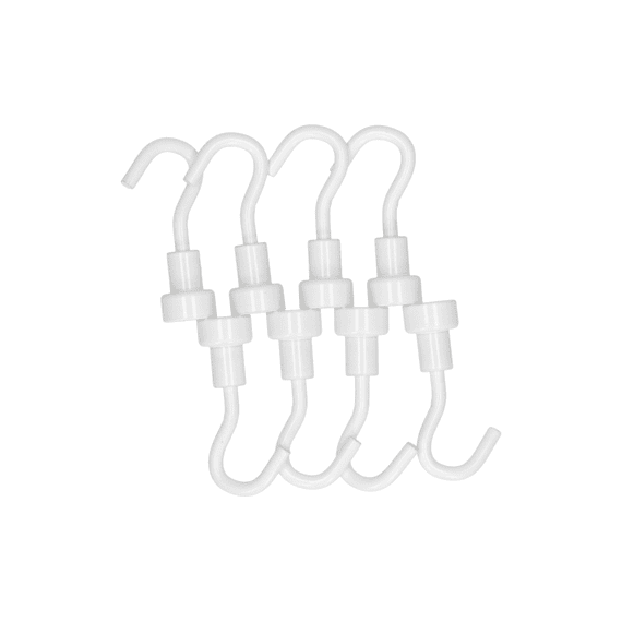 Mack Magneethaak 10mm - Wit 8st