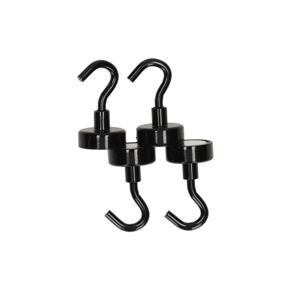 Mack Magneethaak 20mm - Zwart 4 St