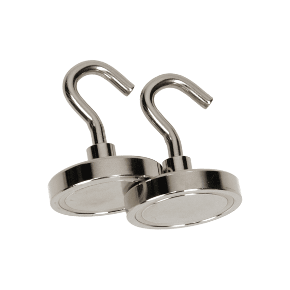 Mack Magneethaak 40mm - Zilver 2st