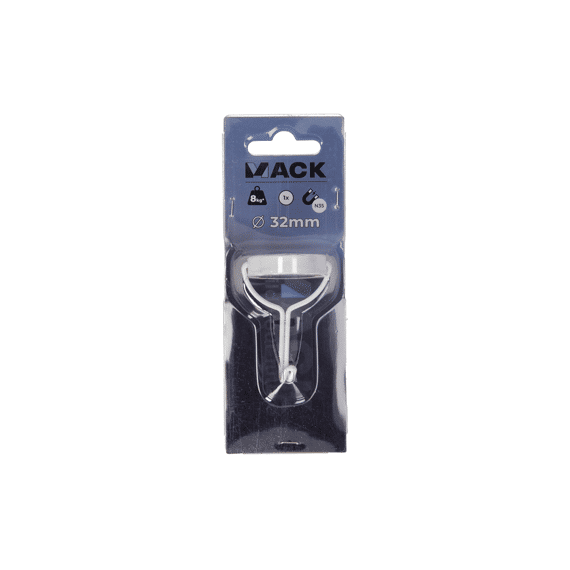 Mack Roterende Magneethaak 32mm - Wit - 360° 1st