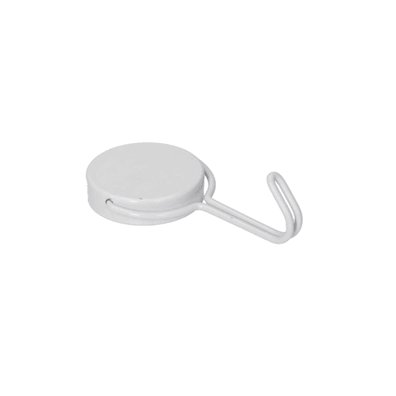 Mack Roterende Magneethaak 32mm - Wit - 360° 1st