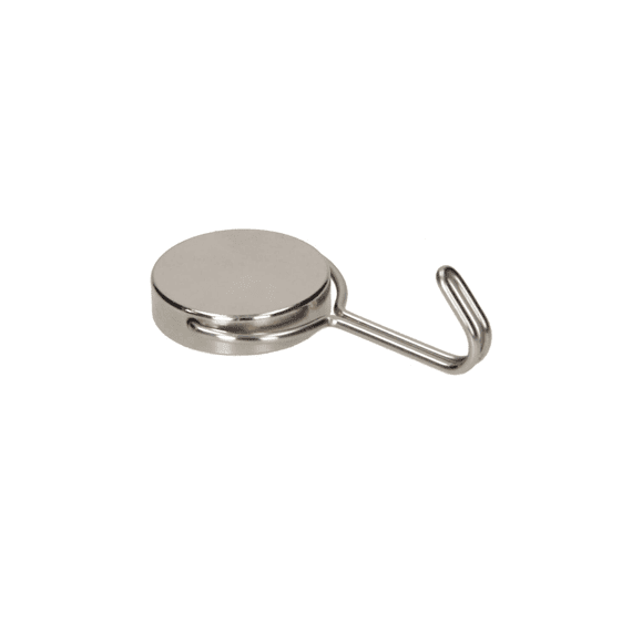 Mack Roterende Magneethaak 32mm - Zilver - 360° 1st
