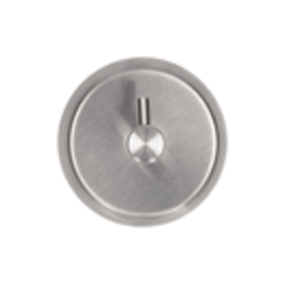 Mack Zuignaphaak Inox Rechte Haak - Wit 1st