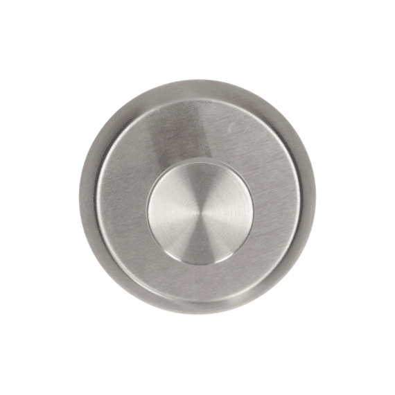 Mack Zuignaphaak Inox Ronde Haak - Wit 1st