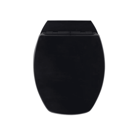 Tiger Logston Toiletbril Met Deksel Mdf Zwart