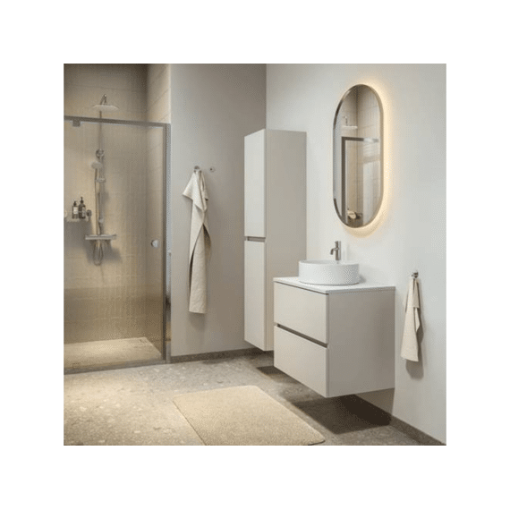 Tiger Condo Wastafelonderkast 60 Cm Mat Grèige