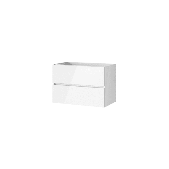 Tiger Condo Wastafelonderkast 80 Cm Hoogglans Wit