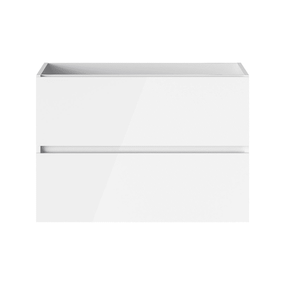 Tiger Condo Wastafelonderkast 80 Cm Hoogglans Wit