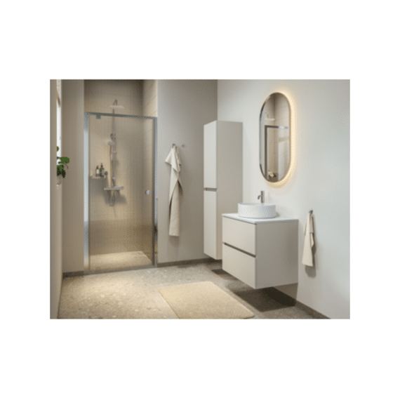 Tiger Condo Wastafelonderkast 80 Cm Mat Grèige