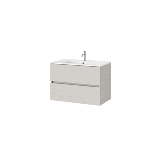 Tiger Condo Wastafelonderkast 100 Cm Mat Grèige