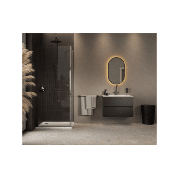 Tiger Condo Wastafelonderkast 100 Cm Mat Zwart