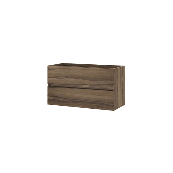 Tiger Condo Wastafelonderkast 100 Cm Walnoot