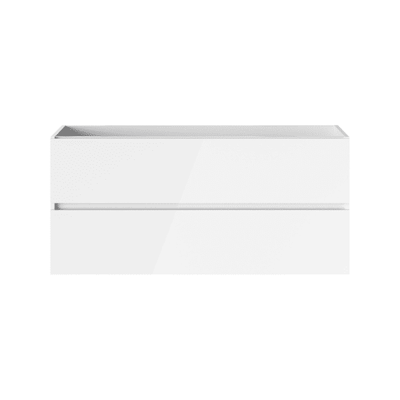 Tiger Condo Wastafelonderkast 120 Cm Hoogglans Wit