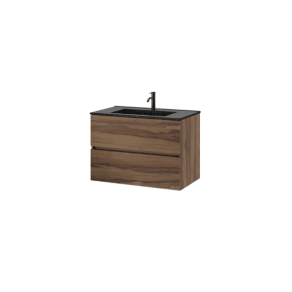 Tiger Condo Wastafelonderkast 120 Cm Walnoot